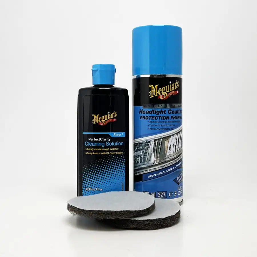 Meguiars headlight coating Meguiars headlight restorer kit