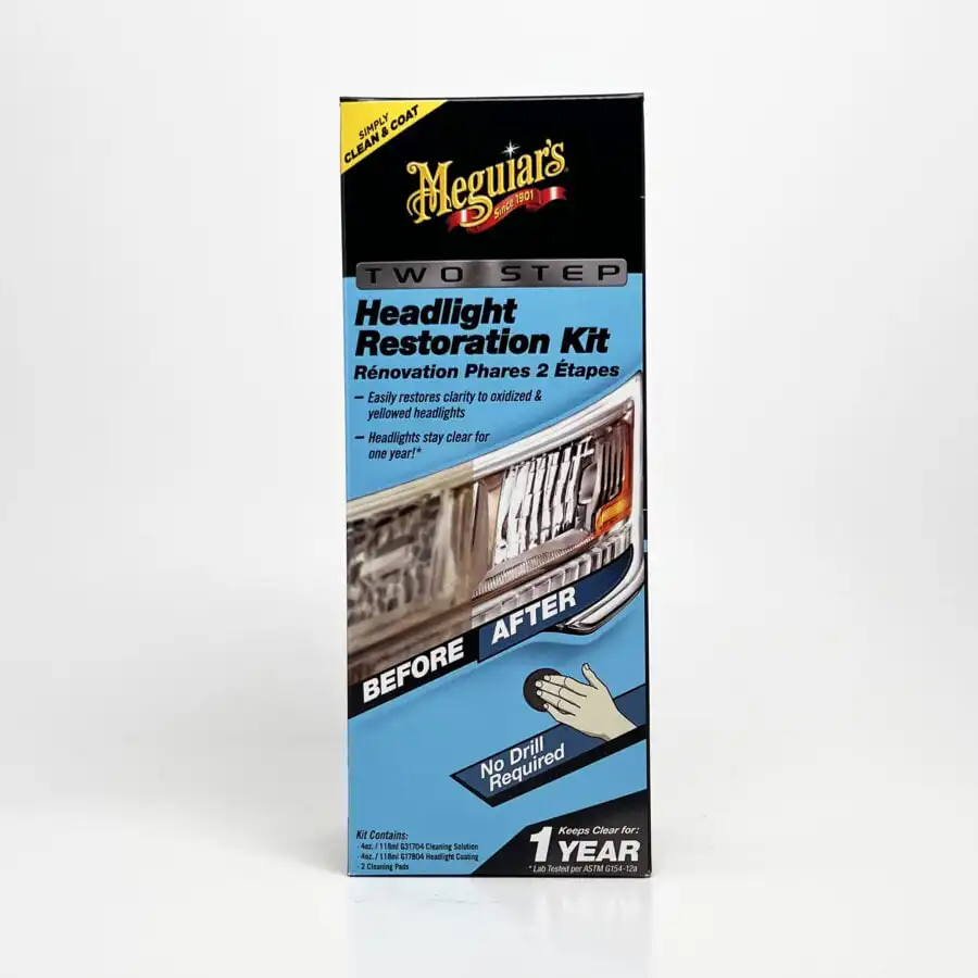 Meguiars headlight restorer kit