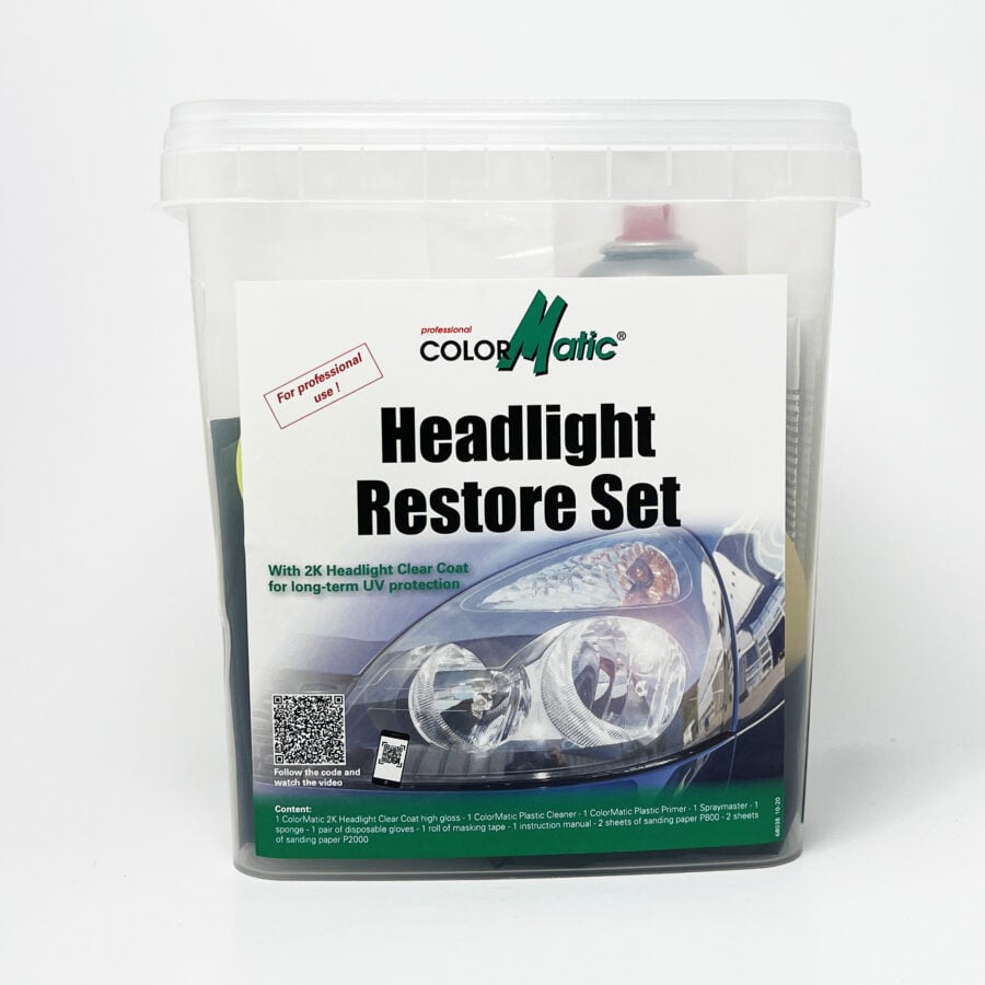 Color Matic headlight restorer sett
