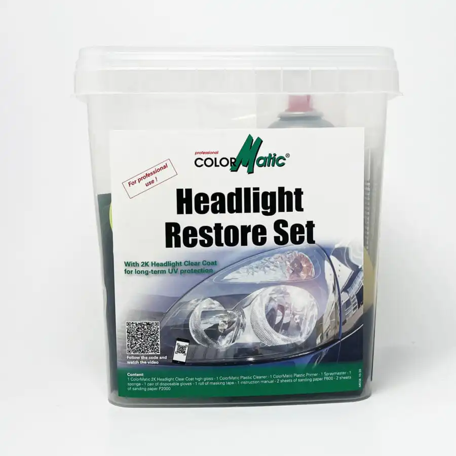 Color Matic headlight restorer sett